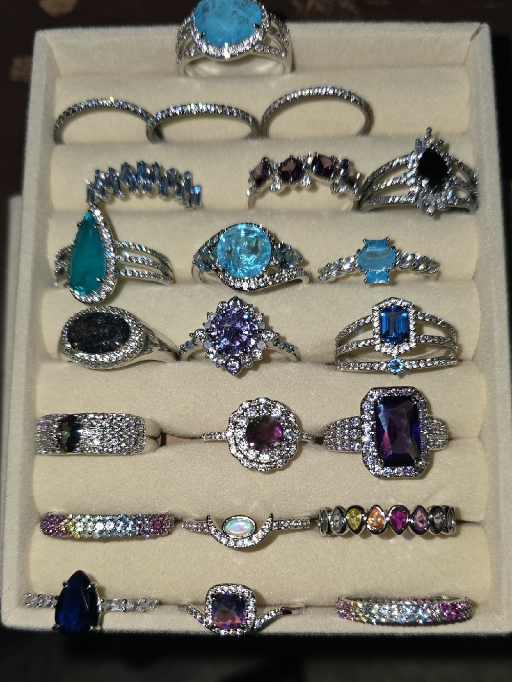 Bomb Party Fashion Rings. EUC